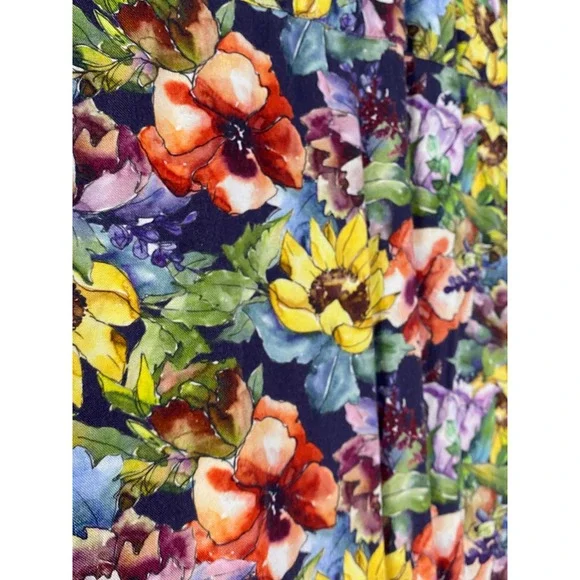 Cactus Man Ricky Singh Floral Bomber Jacket Men's M Unisex Statement Zip Jacket - Picture 3 of 14